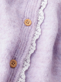 NAME IT Blonde Cardigan Rikimmi Keepsake Lilac